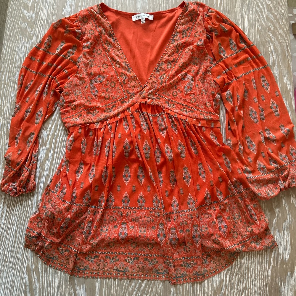 Rose + Olive Blouse